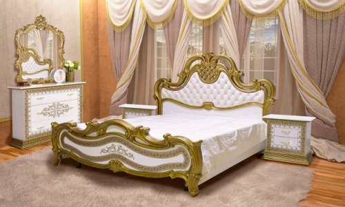 СОФИЯ ЛЮКС Кровать 2-сп 1.8 ретро СВІТ МЕБЛІВ